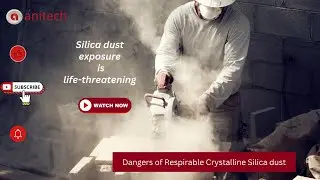 Dangers of Respirable Crystalline Silica dust #anitech #occupationalhygiene #australia