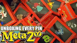Unboxing EVERY MetaZoo x Pin Club Cryptid Nation Pin!