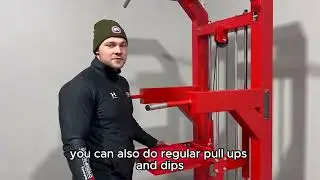 Dip, chin up assist machine (K3P) 