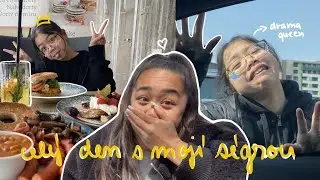 VLOG: a whole day with my sister | cel&yacute; den se sestrou - brunch, kino, chatime, hry | Tran Kim Ly
