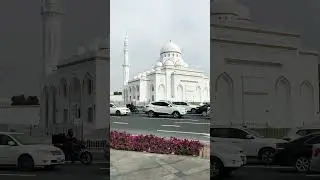 W world || #youtubeshorts #viral Sheikh Rashid BinMohammed Masjid beautiful white mosque #dubai