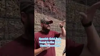 Spanish gold bars found in the Utah  Mountains #treasurehunting