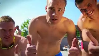 These guys are getting ready for Prague Pride 2018