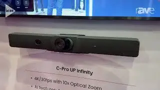 InfoComm 2025: LAIA Showcases C-Pro UP Infinity AV Bar with Voice and Visual AI Tracking