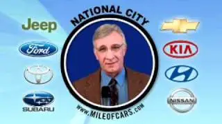 A video testimonial from a customer for Mile of Cars