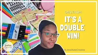 Mini Destash Double Win | Giving Away Supplies I'm Not Using To My Community
