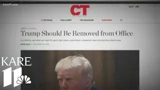 Discussing bombshell editorial printed in Christian magazine