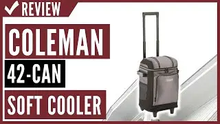 Coleman 42 Can Soft Cooler with Wheels Review
