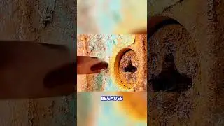 Watch how an expert removes a rusty screw