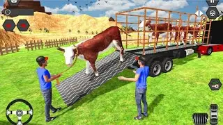 Farm Animal Transport Truck Driving  Animal Truck Transport games 3D - Android GamePlay