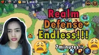 Realm Defense - Endless Mode/World 1 || Grapes Galaxy ft. Noobita