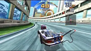 Sega Super GT Plus / Scud Race - Arcade Gameplay - Sega Model 3 Emulation