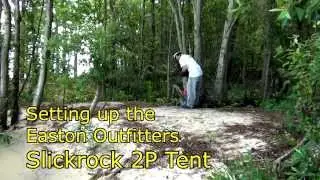 Easton Outfitters Slickrock 2P Tent   Trailspace Review   Setup Video