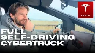 Cybertruck FSD Real World test Austin, Texas Robotaxi unsupervised 2025
