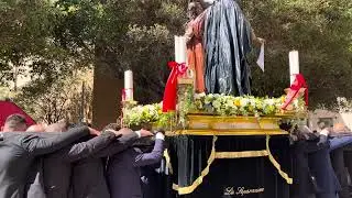( Trapani )La Processione dei Misteri   2025 del Ceto degli OREFICI