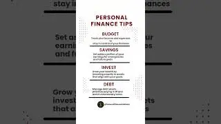 Tips for Managing Personal Finance | Personal Finance Management #shorts
