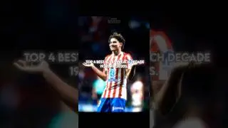 Top 4 Clubs in each Decade 1930s to 2020s 💀🧠 || #shorts #football #edit #viral #zarooratrishta