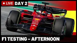 LIVE: 2022 F1 Testing - Day 2 Afternoon Session