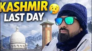 Kashmir Ka Last Vlog 🥺 | Lal Chowk Market, Ghanta Ghar & Emotional Goodbye