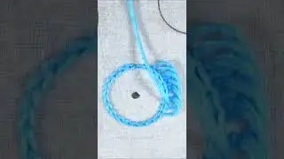 💔Trendy Super viral hand embroidery circle design💗#shorts #trending #viral #embroidery #cute