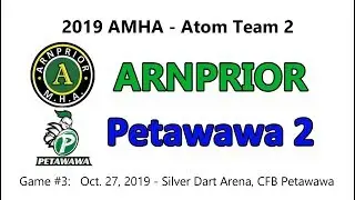 Game #3 vs Petawawa 2