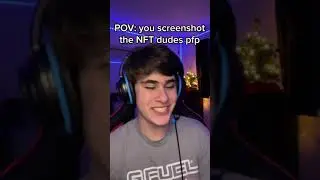 POV: you screenshot the NFT dudes pfp