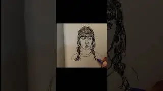 ~full Lofi sketch session 🦋| Link in description 🔗 #Learntodraw #Lofiart #lofishort
