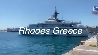 Holiday in Rhodes Greece, July 2024