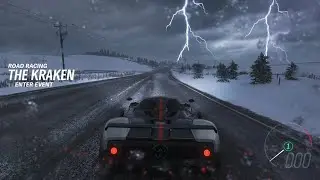 Pagani Zonda C Takes The Kraken! | Forza Horizon 4 