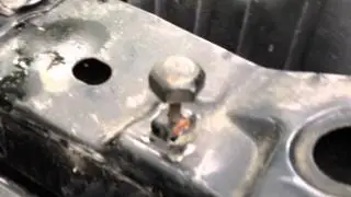 Hood bumpers and latch