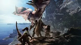 An adventure in the rain || Monster Hunter World OST + Thunderstorm ambience