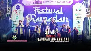 5 LAGU MIDDLE QASIDAH CILIK  AS-SAKINAH KAMPUNG SONGKOK BELANDONGAN GRESIK