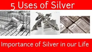 5 Uses of Silver | How Silver is important for Human Beings in the world | Learn Eassy