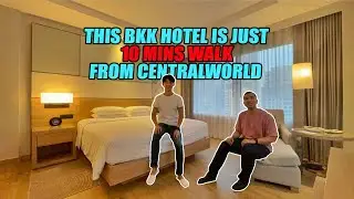Corner, larger guest room (Courtyard by Marriott Bangkok) | Hotel Review