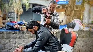ASMR STRESS Disappears Head Massage by Waris Barber  l Indian Head Massage