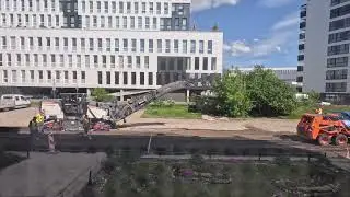 Vilnius, Kareiviu gatvės 11 Kiemo rekonstrukcija, Parkingo Dangos keitimas