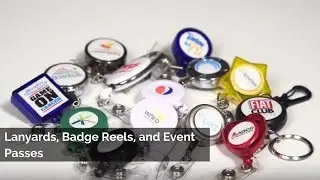Lanyards, Badge Reels, and Event Passes