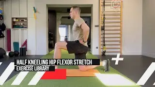 Half Kneeling Hip Flexor Stretch &ndash; Rozciąganie zginaczy biodra w klęku jednon&oacute;ż ISO