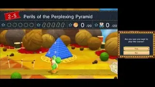 Poochy & Yoshi's Woolly World | 2-S Perils of the Perplexing Pyramid