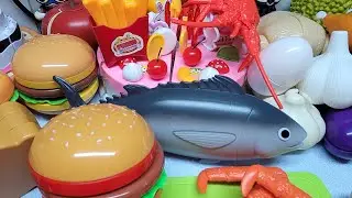 Satisfying Cutting Fruits Toys and new big fish