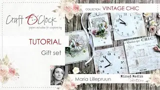 TUTORIAL - Gift set - VINTAGE CHIC - design by: Maria Lillepruun