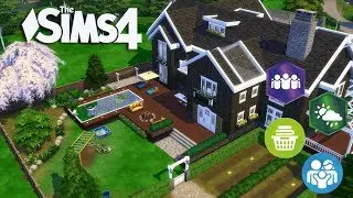 The Sims 4 &mdash; Давайте построим ферму всего с 4 наборами!? (Часть 6) В реальном времени