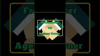 Freelancers vs agency owner | #freelancer #agency #shorts