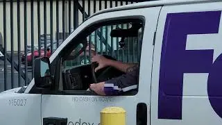 U S Coast Guard Station Good But FedEx Driver BUTTHURT
