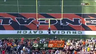 Bengals kicker Evan McPherson celebrated a field goal that he missed