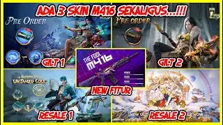 ADA 3 SKIN M416 SEKALIGUS 😱NEXT RETURN ULTIMATE/GILT 1 DAN 2,NEXT SKIN GILT,NEW FITUR - PUBG MOBILE