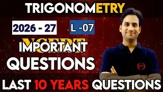 Trigonometry Class 10 Last Ten Years Questions | Oswaal Revision #07 | Trigonometry Questions