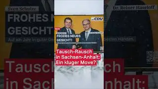 Tausch-Rausch in Sachsen Anhalt: Ein kluger Move? &ndash; Die Woche mit Friedrich K&uuml;ppersbusch