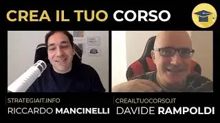Creare video corsi tecnici - Problemi e opportunit&agrave; (con Riccardo Mancinelli)