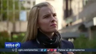 French presidential candidate Emmanuel Macron takes campaign 'On the Move'